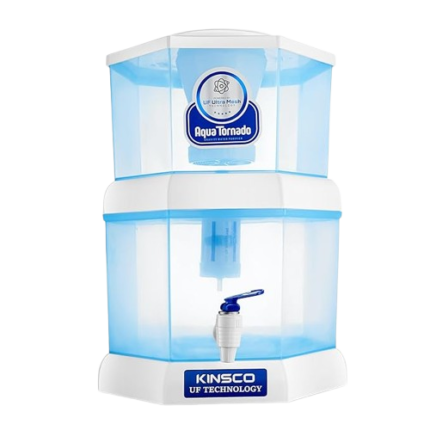 Kinsco Aqua Tornado Gravity Water Purifier 12 Litre